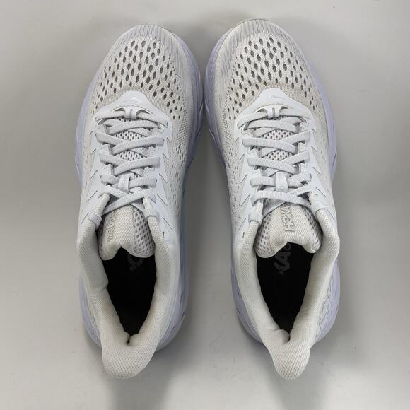Hoka One One Clifton 7 Running Shoes Womens Size 9 White Athletic Sneakers - Picture 5 of 11